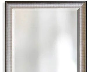 Stylecraft Brown Beveled Framed Wall Mirror-1