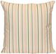 Stylecraft Tamara Day Beige 24" Designer Pillow with Green Stripes-0