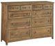 Archbold Furniture Customizable Emmerson 10-Drawer Dresser-0