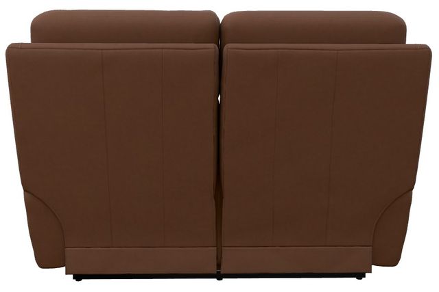 La-Z-Boy® Apollo Caramel Leather Power Reclining Loveseat with Headrest and Lumbar-3
