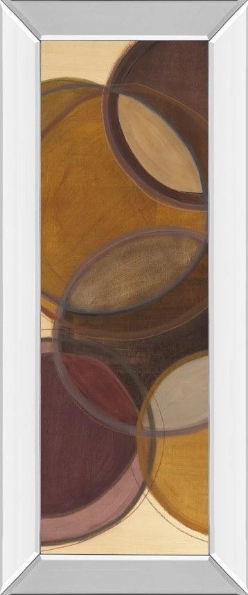 Classy Art Moon Shadow I by Jeni Lee Mirror Framed Wall Art-0