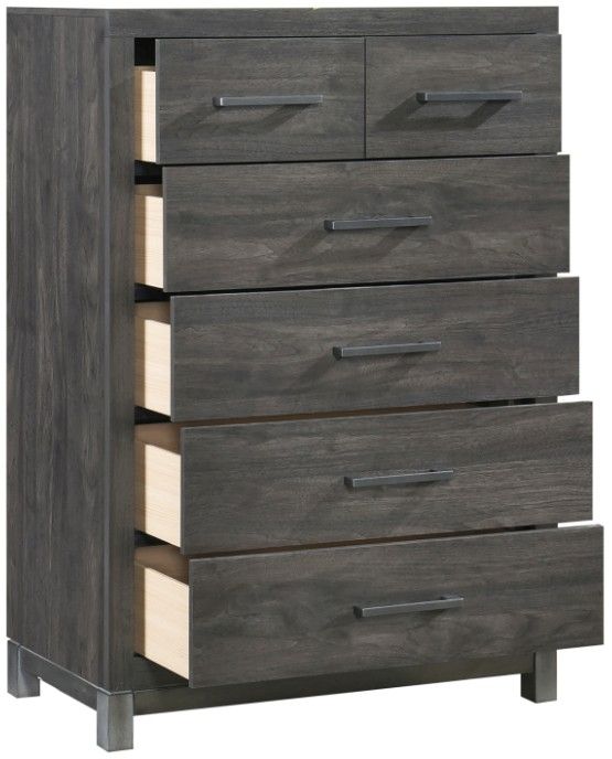Homelegance® Zephyr Antique Silver/Brownish Gray Chest-3