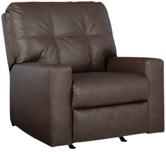Benchcraft® Barlin Mills Umber Manual Recliner-0