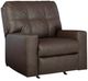 Benchcraft® Barlin Mills Umber Manual Recliner-0
