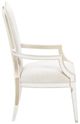 Michael Amini® La Marisia Creamy Pearl Dining Arm Chair-3