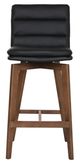 Porter International Designs Castor Black Bar Chair-1