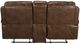 Albany Industries Winslow Brown Manual Reclining Loveseat-1