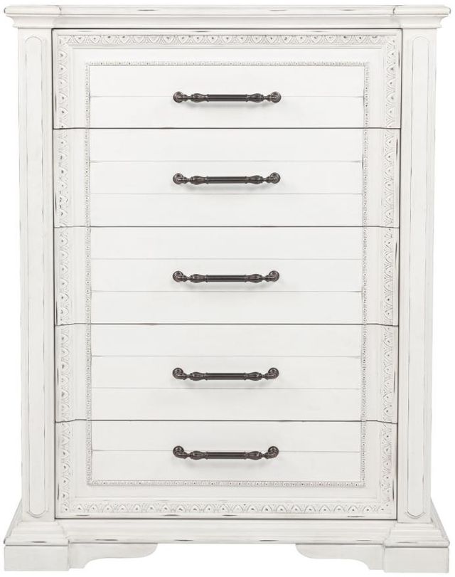 Coaster® McKinney Vintage White Bedroom Chest of Drawers-3
