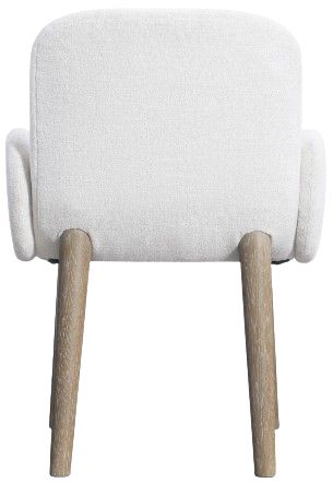 Bernhardt Loggia White Arm Chair-3