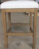 Magnussen Home® Lindon Belgian Wheat/Sauve Blanco Counter Stool with Upholstered Seat-1