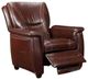 Fornirama 809 Brown Push-Back Recliner-0