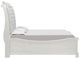 New Classic® Home Furnishings Lyndhurst Vintage White Queen Panel Storage Bed-3