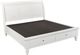 aspenhome® Cambridge White California King Sleigh Storage Bed-3