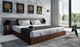 VIG Furniture Nova Domus Brown/Gray Queen Panel Bed with Nightstand-0