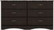 Perdue Woodworks 20,000 Essential Brown 58" 6-Drawer Chest-1
