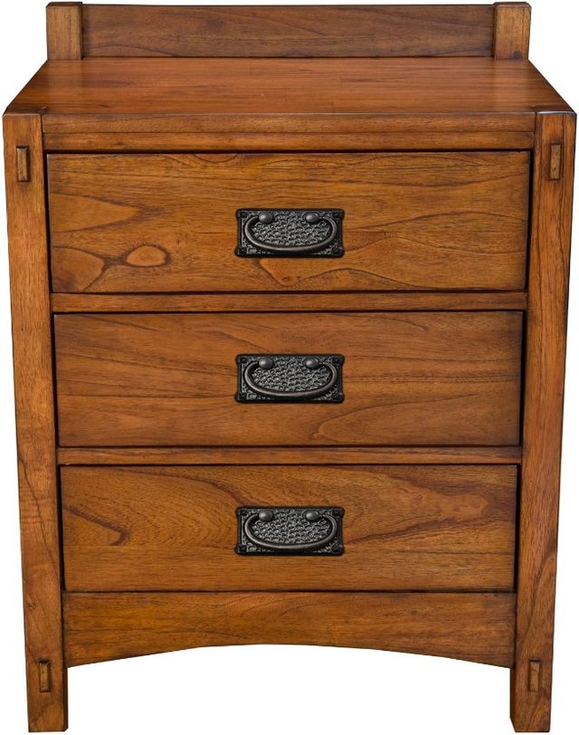 A-America® Mission Hill Bedroom Harvest Nightstand-0