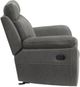 Mazin Furniture Clifton Gray Glider Reclining Chair-3