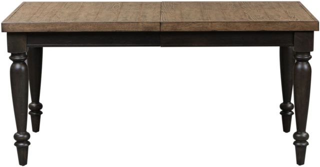 Liberty Furniture Harvest Home 5-Piece Barley Brown/Chalkboard Rectangular Dining Set-2