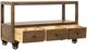 International Furniture Direct Oslo Brown Sofa Table-3