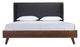 Mazin Furniture Brody Dark Gray King Upholstered Platform Bed-0