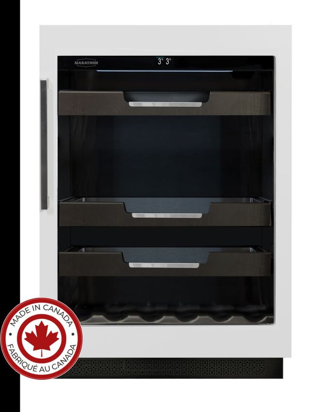 Marathon 24” 5.3 Cu. Ft. Panel Ready Beverage Centre-0