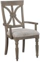 Homelegance® Cardano Driftwood Light Brown Arm Chair-0
