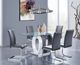 Global Furniture USA D1628DT 7-Piece Gray Dining Set-1