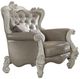 ACME Furniture Versailles Bone White/Vintage Gray Chair-0