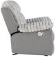 Global Furniture USA U6028 Gray Manual Glider Recliner-4