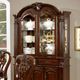 Furniture of America® Elana Brown Cherry Hutch and Buffet Set-0