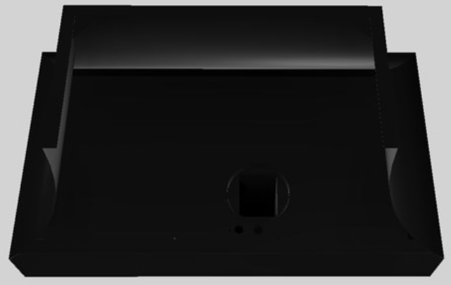 Vent-A-Hood® Designer Series 42" Black Wall Mounted Range Hood-1