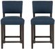 Linon Kimmy 2-Piece Cobalt Counter Stool-3