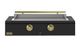 Caliber™ Rockwell Social 48" Ultra Matte Black Built-In Liquid Propane Outdoor Griddle with Brass Hardware-0