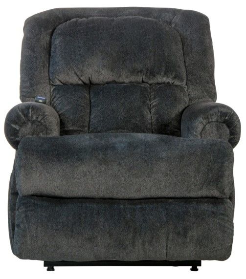Catnapper® Burns Midnight Dual Motor Power Lift Chair with Full Lay Flat Reclining-1