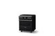 Viking® 5 Series 30" Onyx Pro Style Gas (NG) Range with Polished Chrome Trim-2