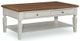 John Thomas Furniture® Vista Hickory/Shell Coffee Table-0