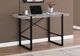 Monarch Specialties Inc. 48"L Taupe Reclaimed Wood with Black Metal Computer Desk-4