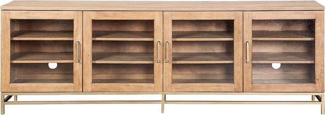 Magnussen Home® Lindon Belgian Wheat Media Console-2
