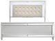 New Classic® Home Furnishings Valentino 4-Piece White Queen Panel Bedroom Set-5