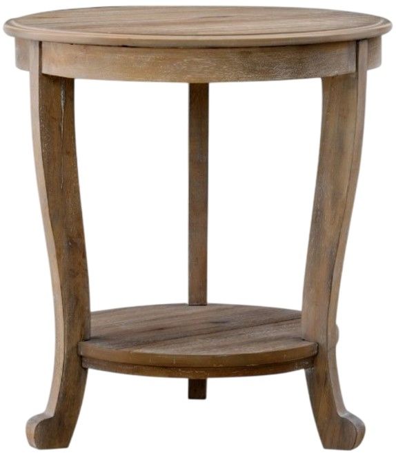 Powell® Marissa Natural Accent Side Table-3