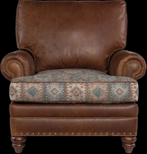 Bradington-Young Customizable Hoff Stationary 8-Way Tie Chair-1