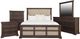 Vintage Furniture Royce King Padded Bed-2