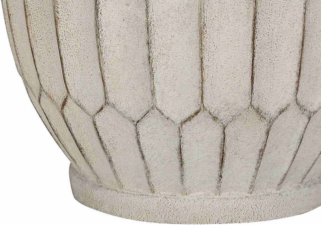 Monarch Specialties Inc. 24"H Cream Resin Table Lamp-3