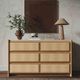 TOV Furniture Paige Natural 6-Drawer Dresser-1