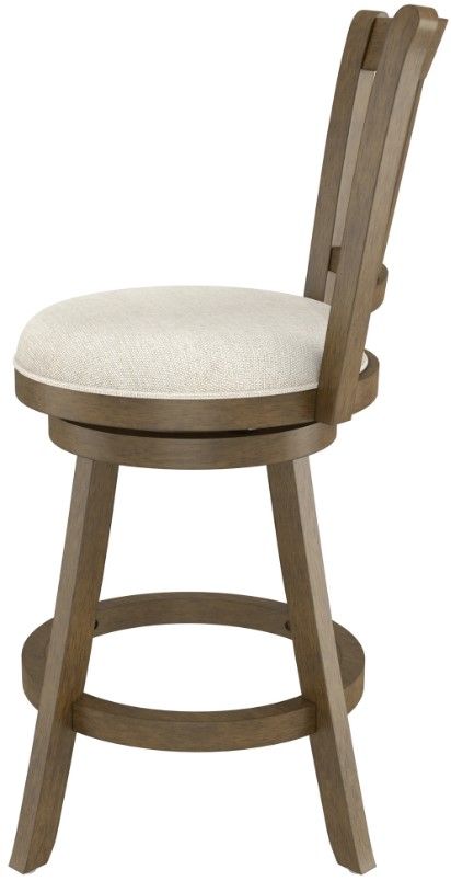 HH2 Home Hamlin Brush Gray Counter Stool-3