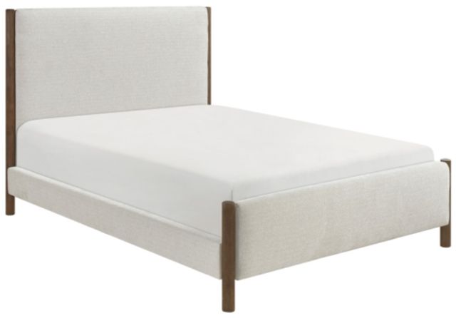 Homelegance® Julian Beige/Caramel Oak California King Platform Bed-0