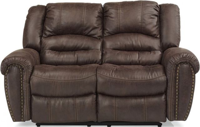 Flexsteel® Town Sable Reclining Loveseat