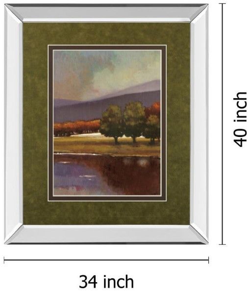 Classy Living Norman Wyatt, Jr. Lake View I Wall Art-2