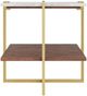Riverside Furniture Everly Fresh Walnut/White End Table-1