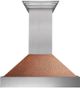 ZLINE 30" Hand Hammered Copper Outdoor Wall Mounted Range Hood -0
